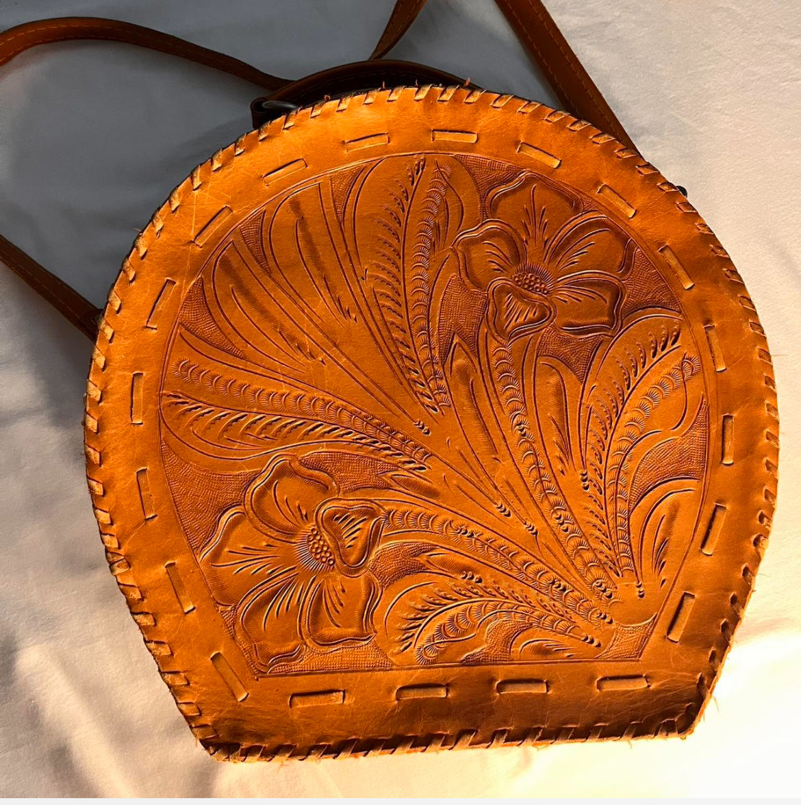 the stockyards, handmade western leather bag