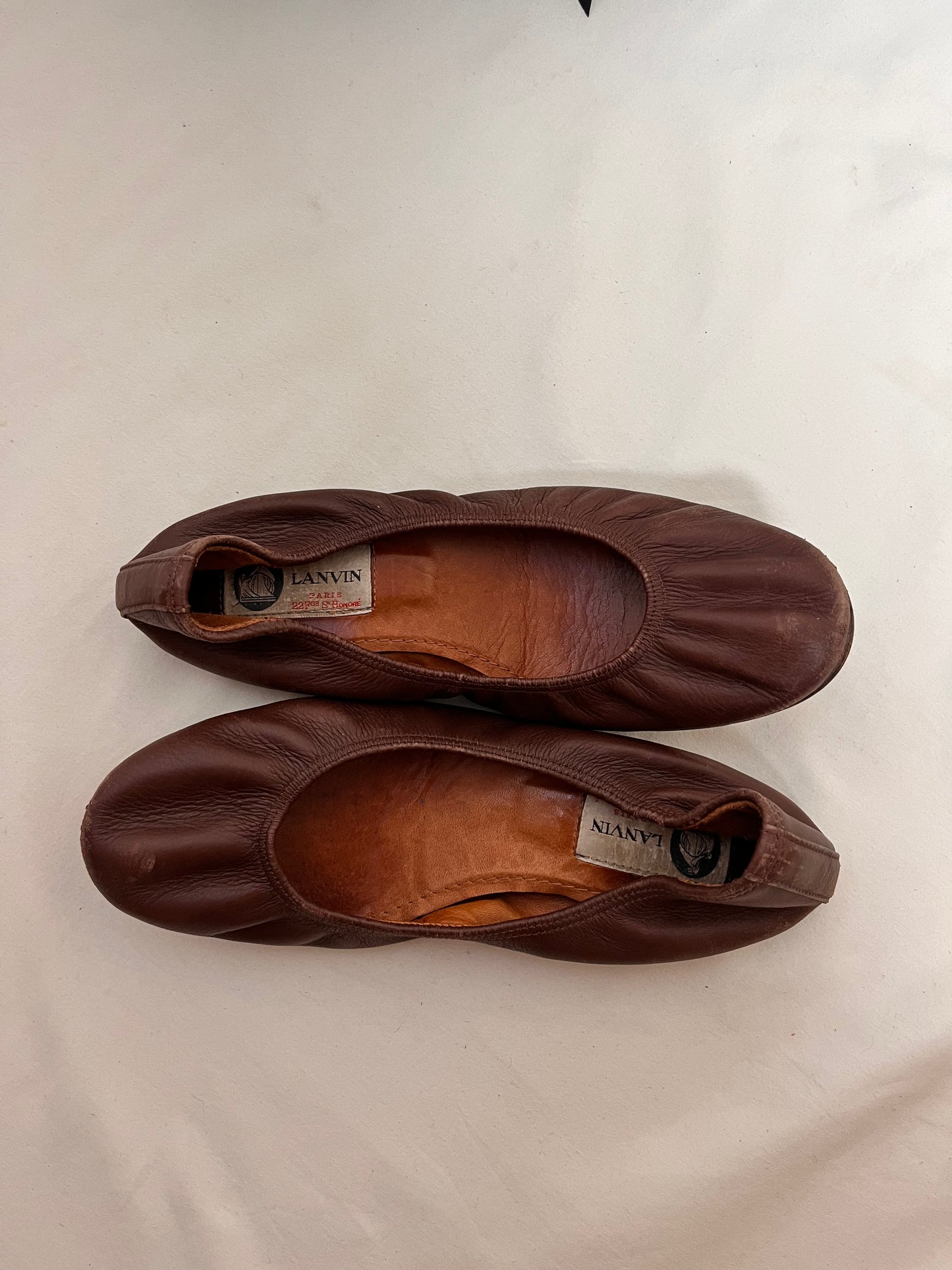 chic staple Lanvin ballet flats, US 7