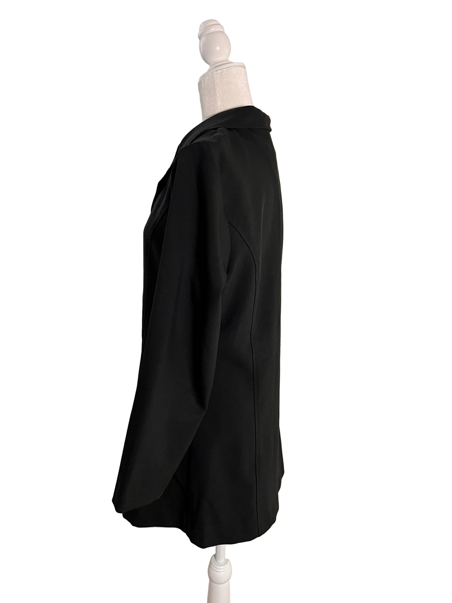 90s black structured light jacket, size M/L