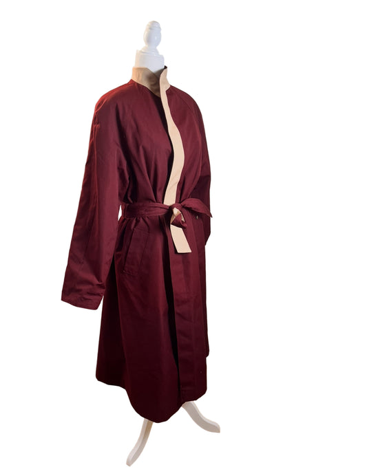 80s reversible trench, size L