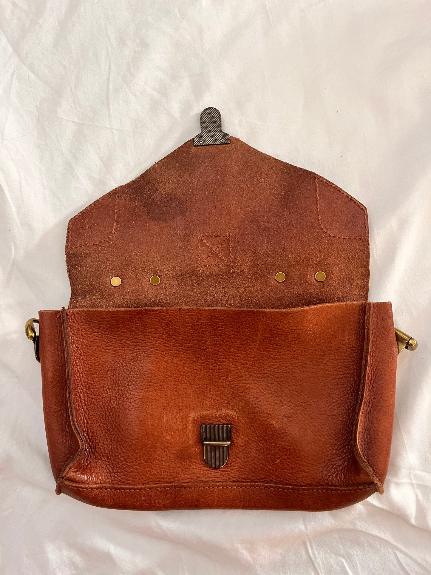 lustro Italian leather tote