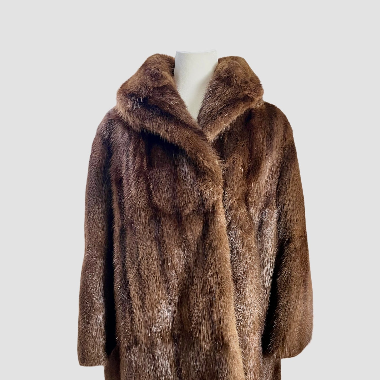 50s heirloom mink coat, size M