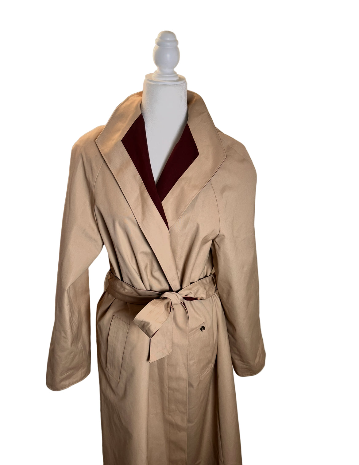 80s reversible trench, size L