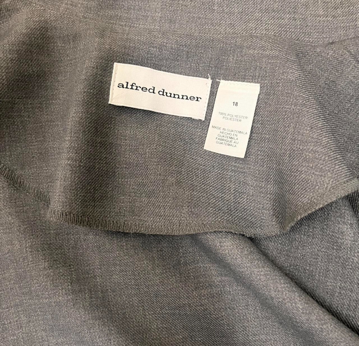 90s charcoal blazer, size XL