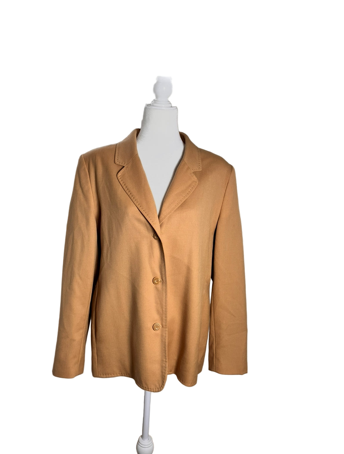 90s camel light blazer, size M-L
