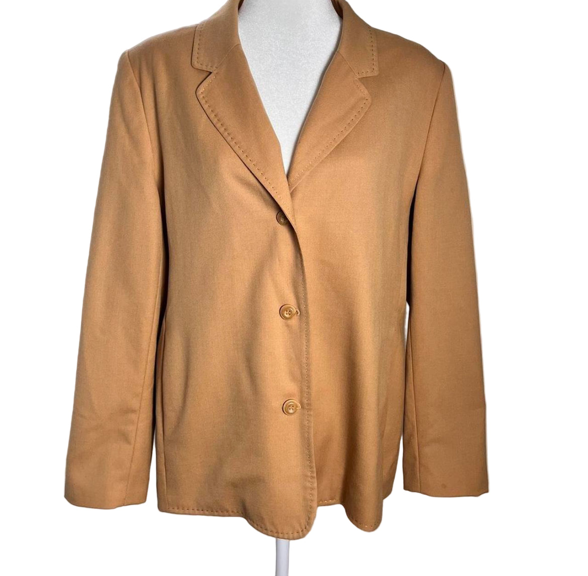 90s camel light blazer, size M-L
