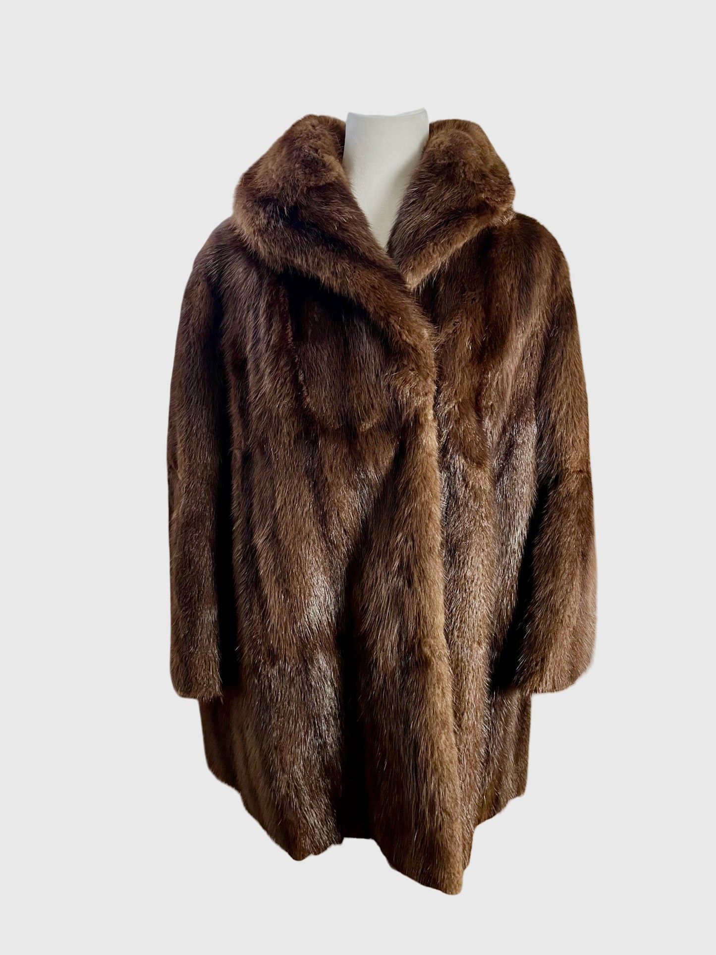 50s heirloom mink coat, size M