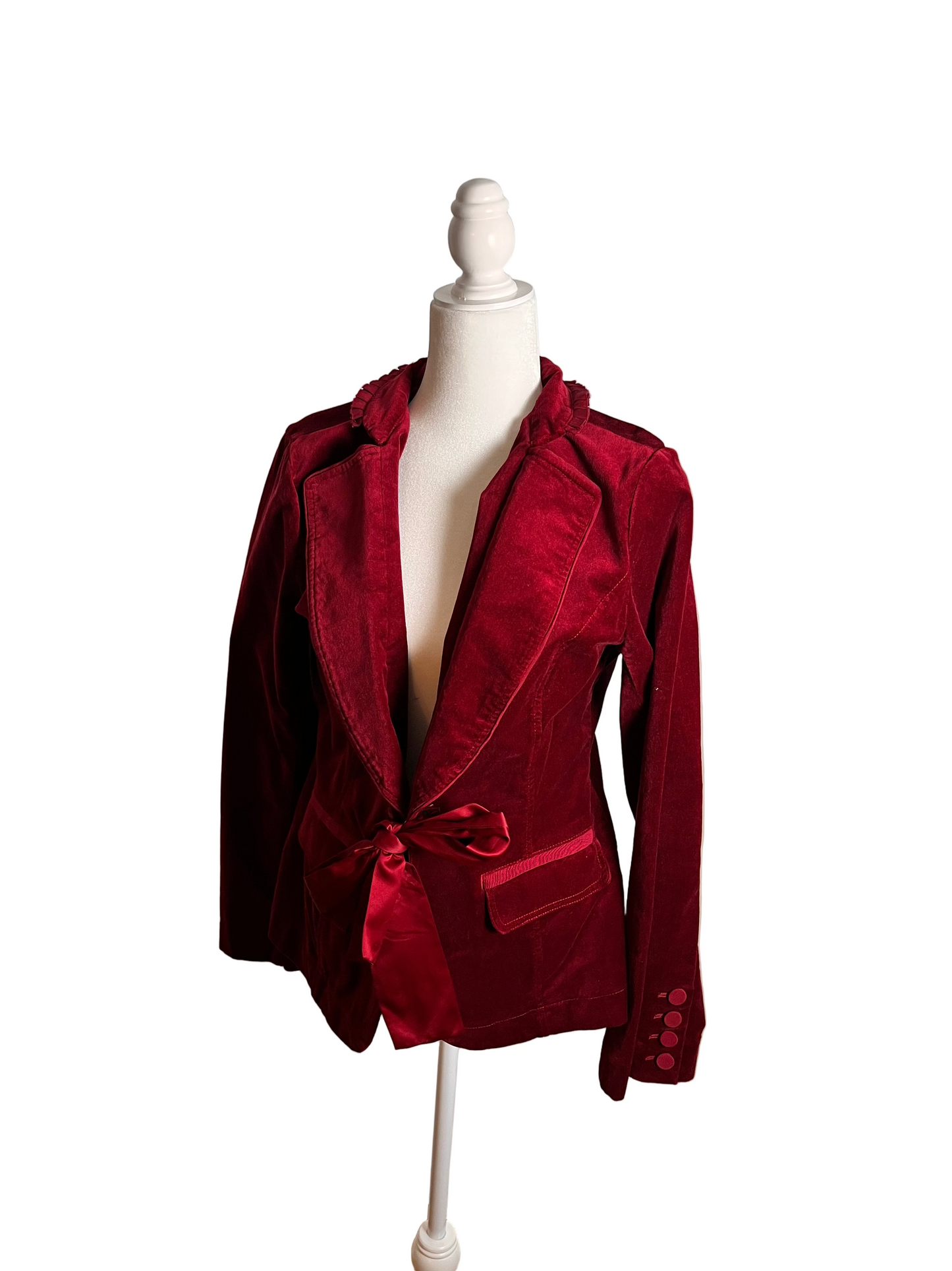 red wine blazer, size M/L