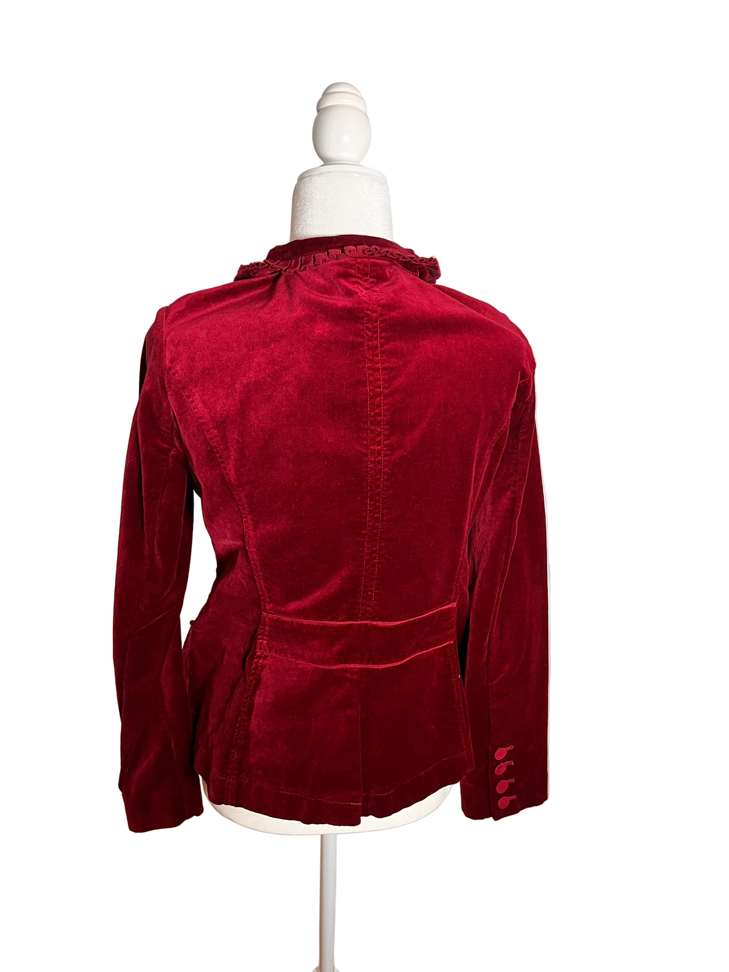 red wine blazer, size M/L