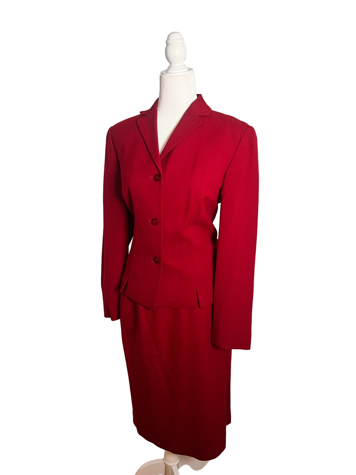 80s power suit, sz 10/ M-L