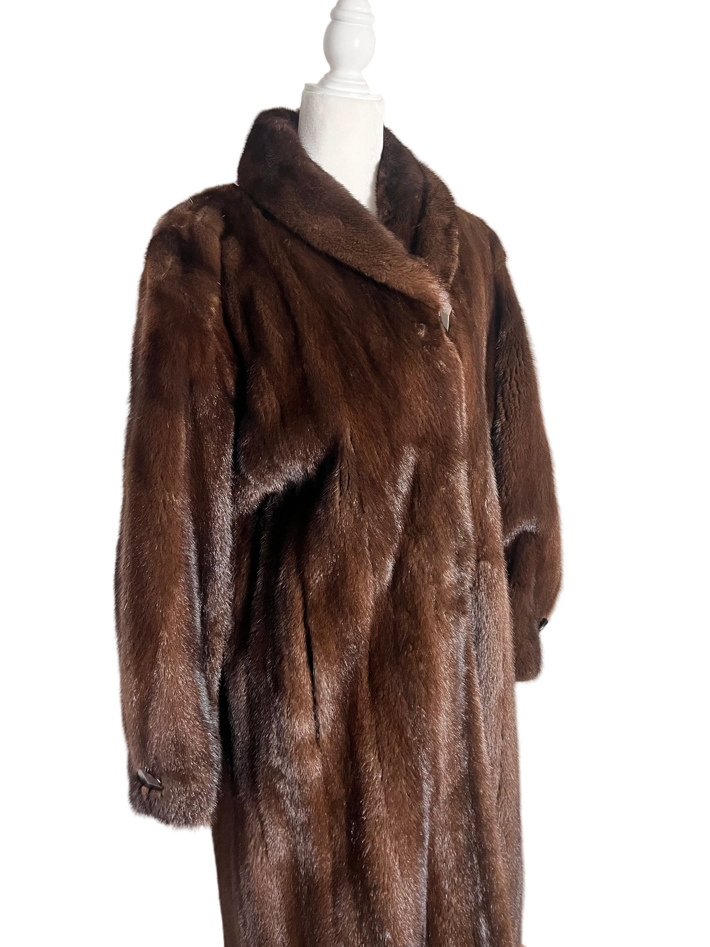 Ann Klein heirloom mink coat, sz M/L