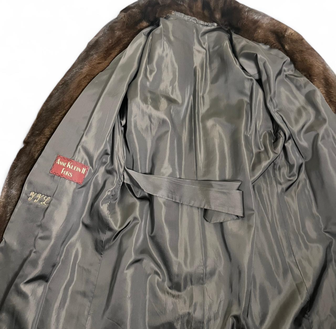 Ann Klein heirloom mink coat, sz M/L
