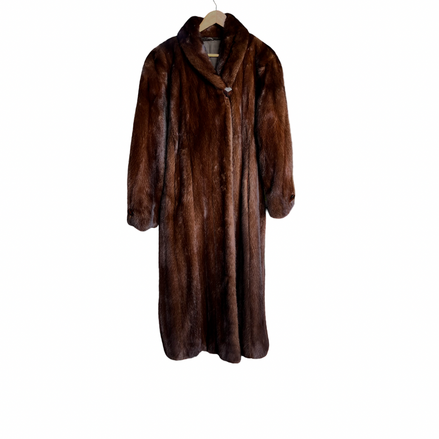 Ann Klein heirloom mink coat, sz M/L