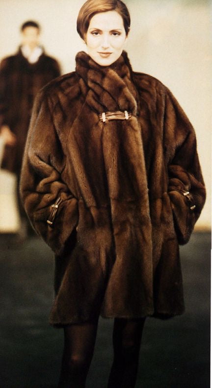 50s heirloom mink coat, size M