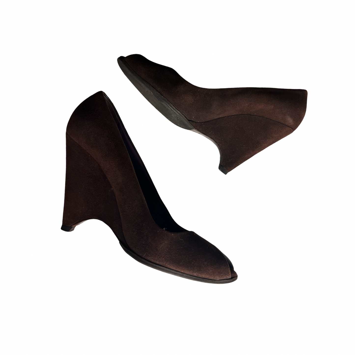 capagna miu miu sculptural wedge, US 9.5-10