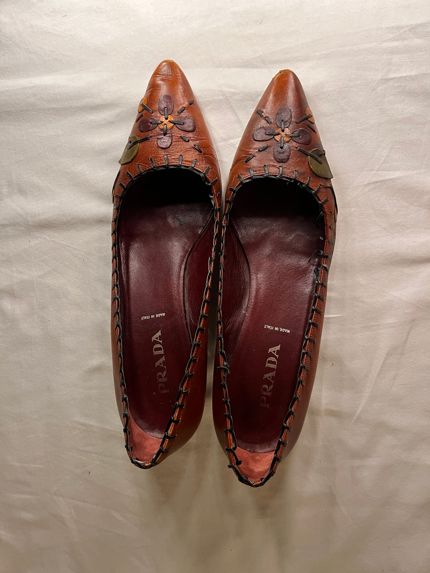 galleria Prada kitten heel, US 7.5