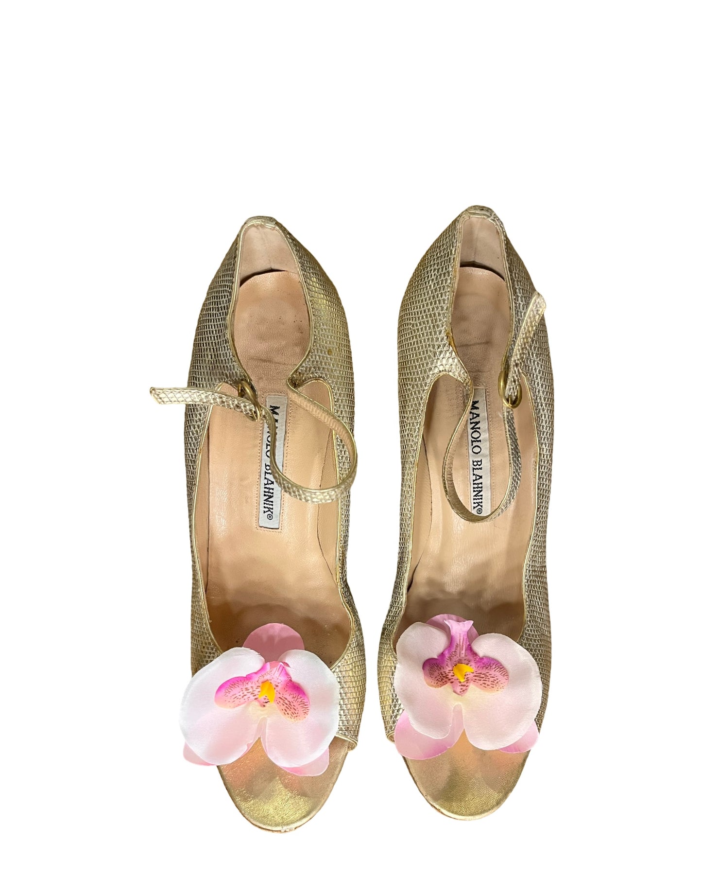 Shimmering Champagne & Orchid, size 9.5