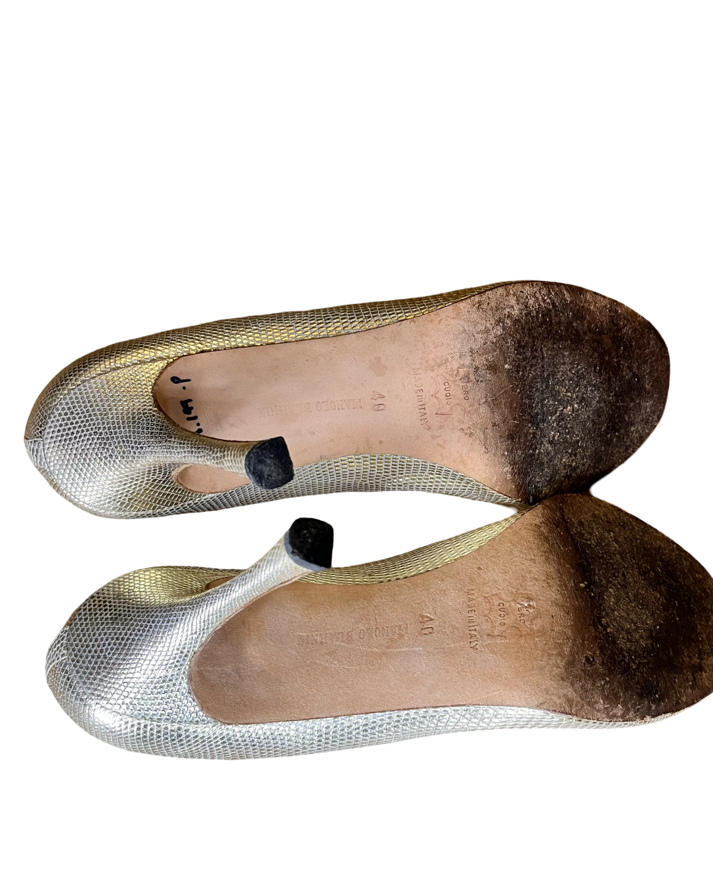 Shimmering Champagne & Orchid, size 9.5