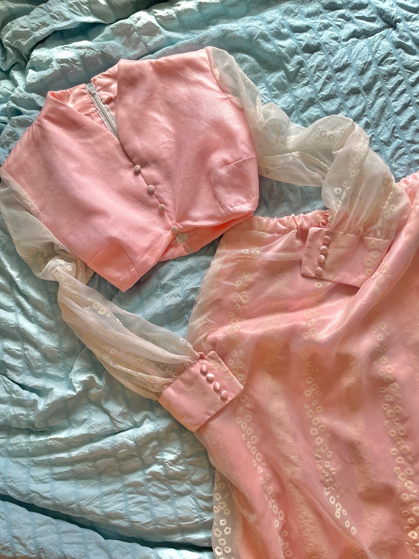 1970s victorian revival matching set