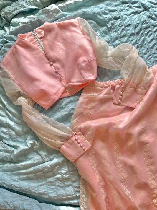 1970s victorian revival matching set