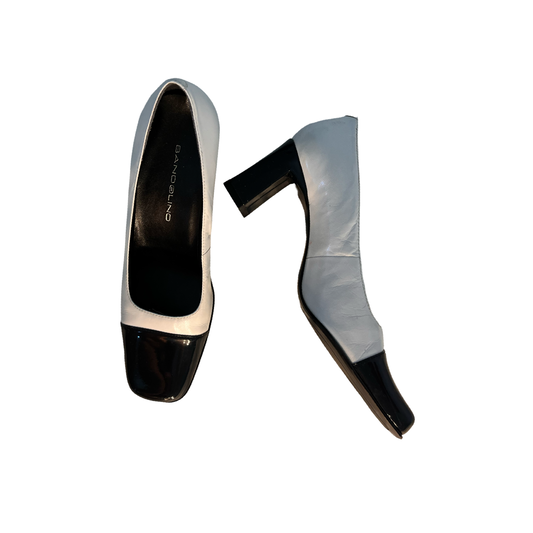 dead even 90s block heels, US 5.5