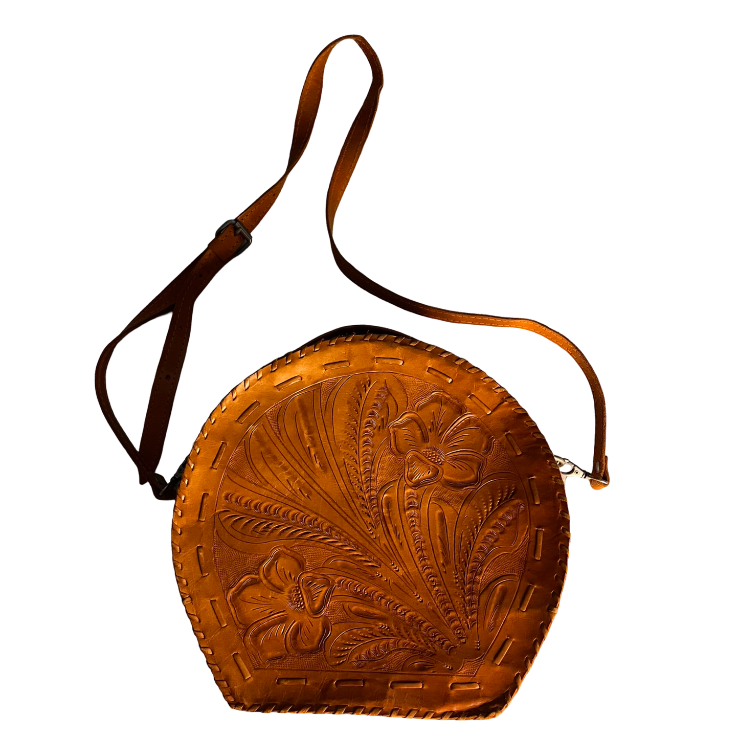 the stockyards, handmade western leather bag